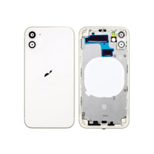 Chasis iPhone 11  Blanco  Con Tapa