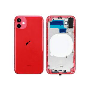 Chasis iPhone 11  Rojo  Con Tapa