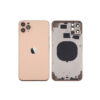 Chasis iPhone 11 Pro Max  Dorado  Con Tapa