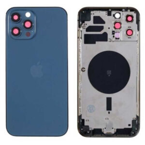 Chasis iPhone 12 Pro Max  Azul  Con Tapa