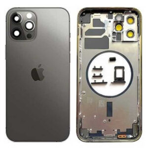 Chasis iPhone 12 Pro  Negra  Con Tapa