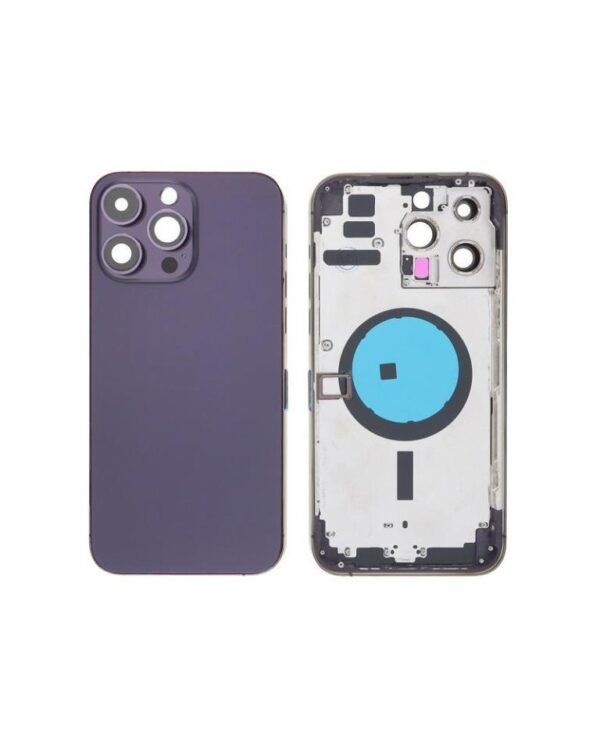 Chasis Iphone 14 Pro Max  Morado  Con Tapa