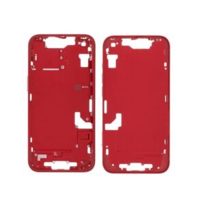 Chasis Iphone 14  Rojo  Con Tapa