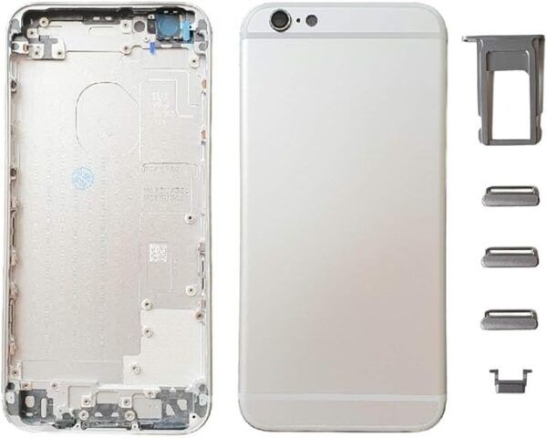 Chasis iPhone 6S  Plata  Con Tapa