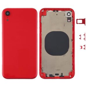 Chasis iPhone XR  Rojo  Con Tapa
