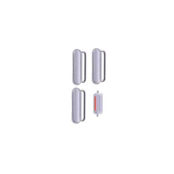 Set Botones Fisicos iPhone 6s - Plata