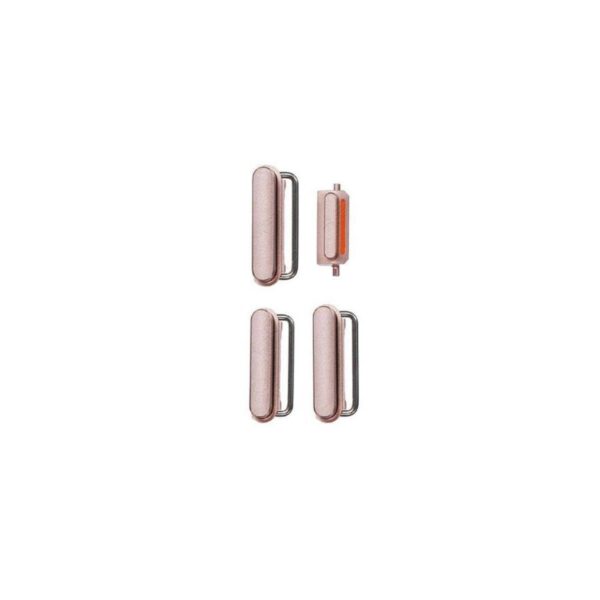 Set Botones Fisicos iPhone 6s - Rosa