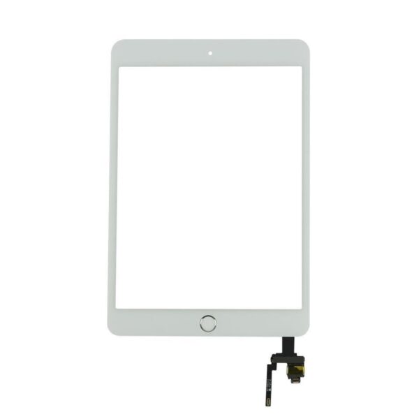 Tactil iPad Mini 3  Blanco  Boton Home  Con IC