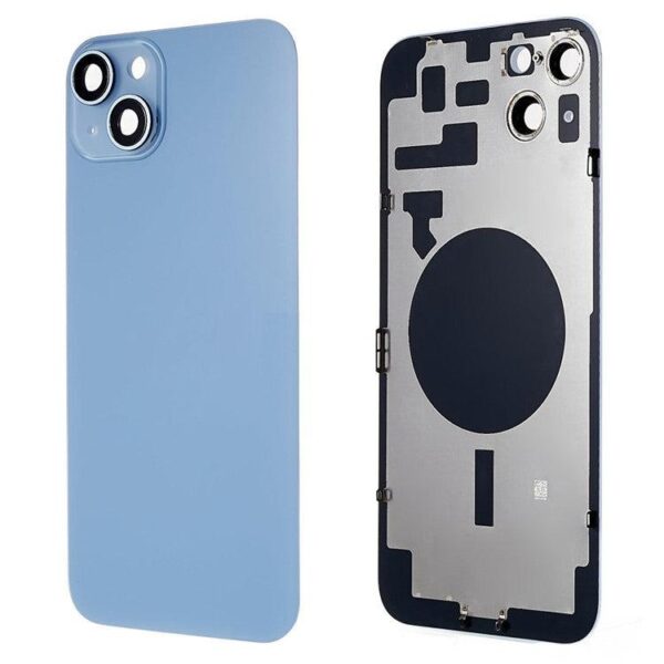 Tapa Iphone 14 Plus  Con Soporte  Azul