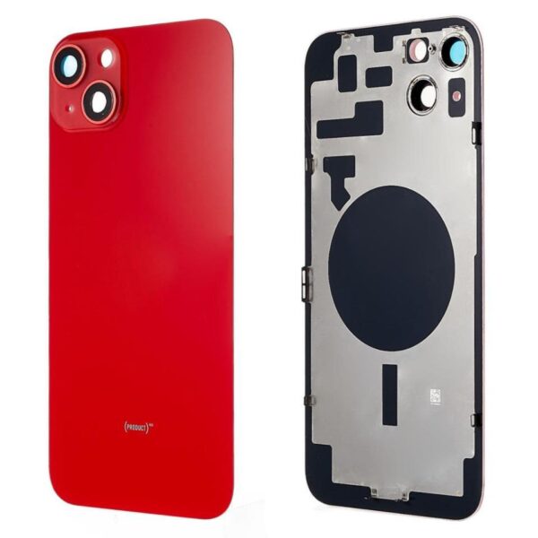 Tapa Iphone 14 Plus  Con Soporte  Roja