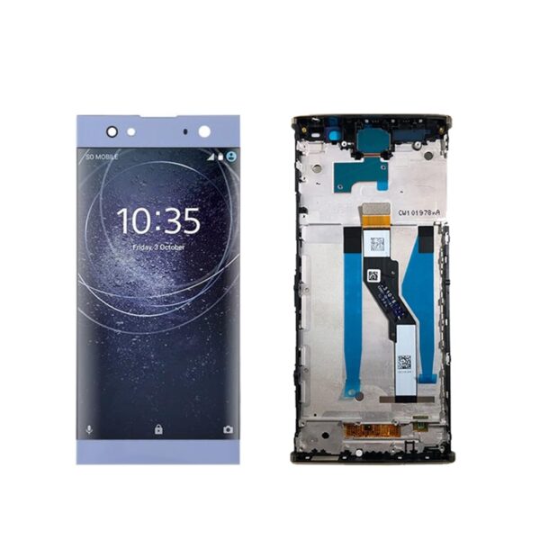 Pantalla Sony Xperia XA2 Plus  Marco  Azul