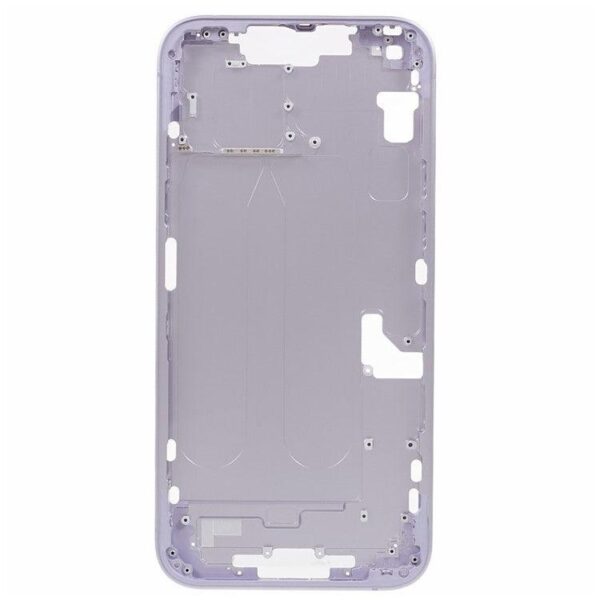 Chasis Iphone 14 Plus Orig Desmon  Lila Con Tapa