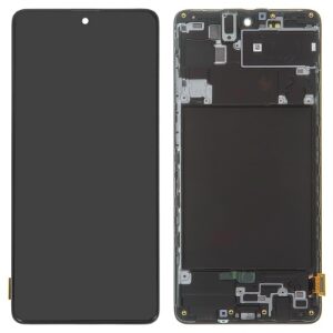 Pantalla A71  Comp Oled  Lcd Chico  Con Marco