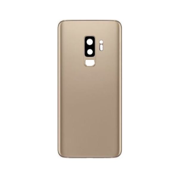 Tapa Galaxy S9 Plus  Oro  Con lente