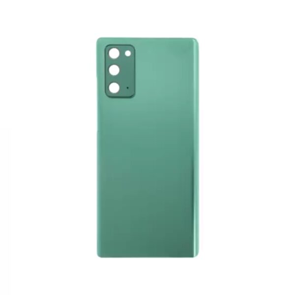 Tapa Note 20 4G  5G  Verde  Con Lente