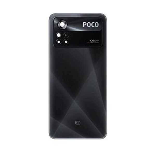 Tapa Poco X4 Pro 5G  Lente  Negro