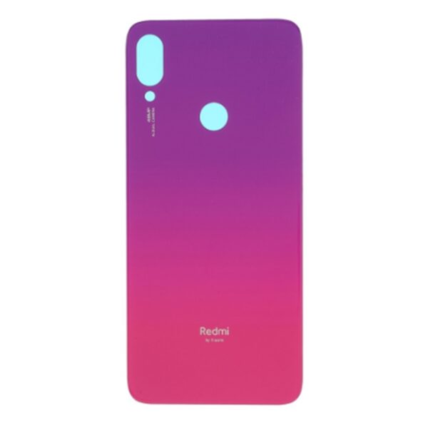 Tapa Redmi Note 7  con lente  Morado