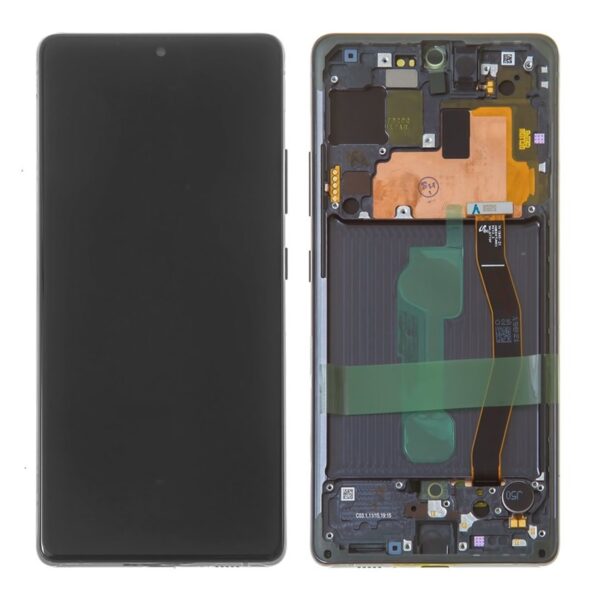 Pantalla S10 Lite Original Reparada  Marco Negro