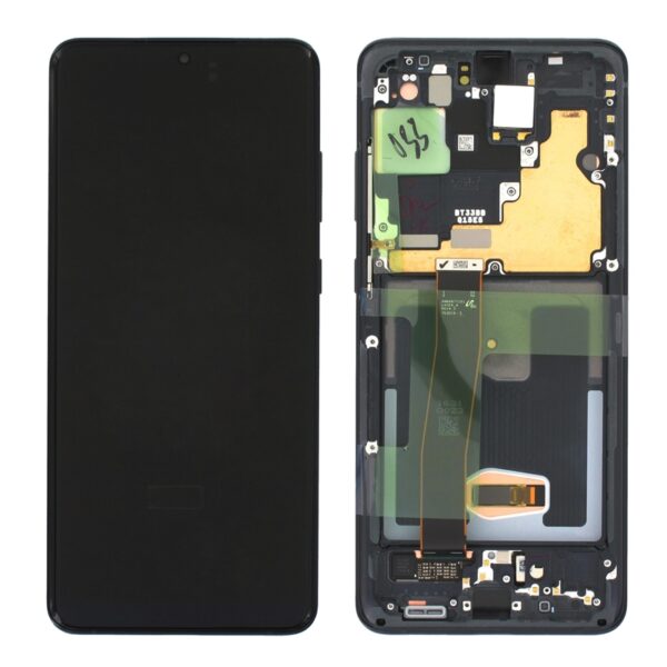 Pantalla S20 Ultra Original Reparada Marco Negro