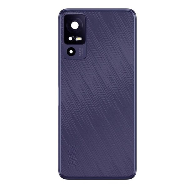 Tapa TCL 40R 5G  Con Lente  Morado