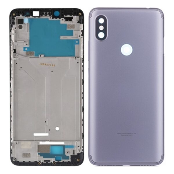 Chasis Intermedio Redmi S2 Con tapa lente Gris