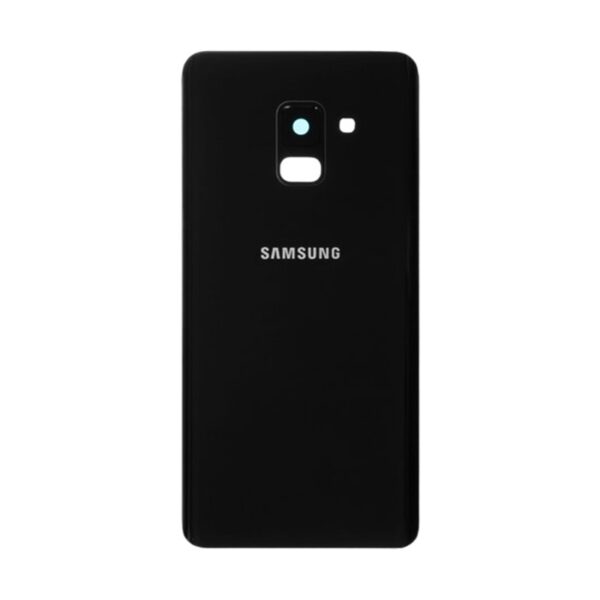 Tapa Galaxy A8 2018  A5 2018 Con Lente Negro