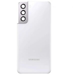 Tapa Galaxy S21 5G  Con lente  Blanco