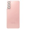 Tapa Galaxy S21 5G  Con lente  Rosa