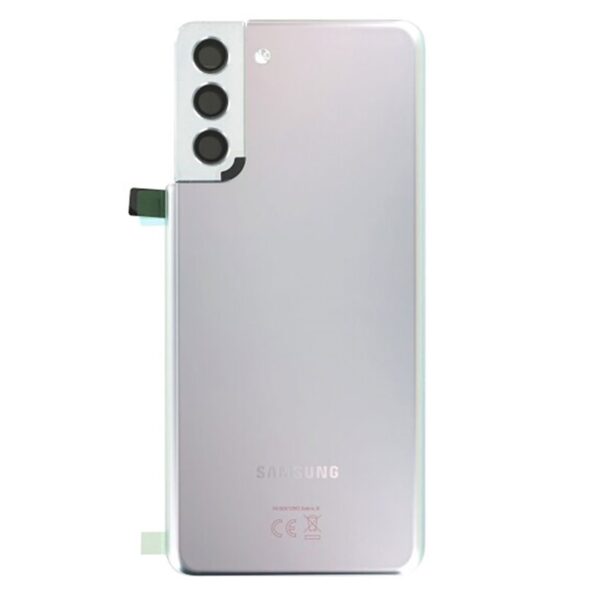 Tapa Galaxy S21 Plus 5G  Con lente  Plata