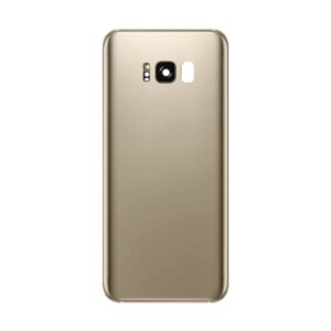 Tapa Galaxy S8 Plus  Dorada  Con lente