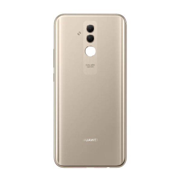 Tapa Mate 20 Lite  Con lente  Dorada