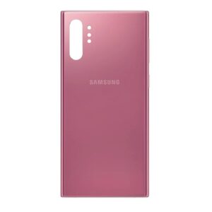 Tapa Note 10 Plus 4G 5G Con lente  Rosa