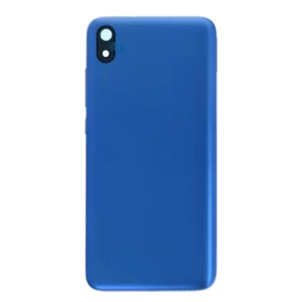 Tapa Redmi 7A  Con Lente  Azul