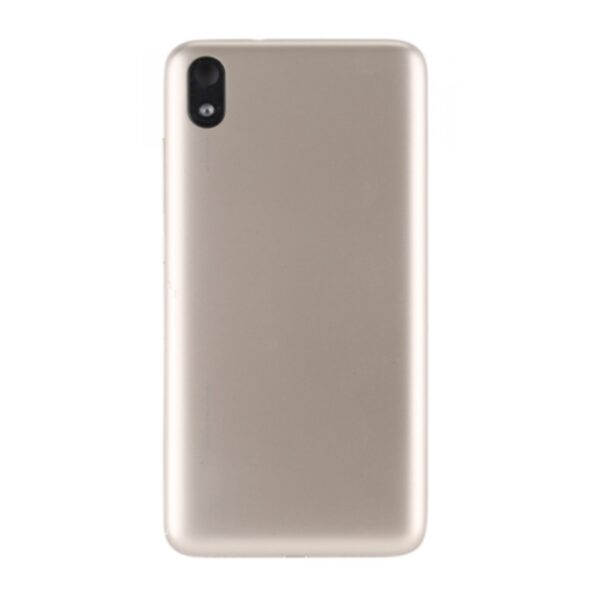 Tapa Redmi 7A  Con Lente  Oro