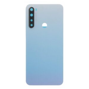 Tapa Redmi Note 8  con lente  Blanca