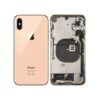 Chasis iPhone XS Max  Dorado  Con Tapa