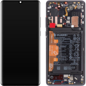 Pantalla P30 Pro  Orig Desmont  Marco y Bat  Negro