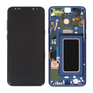 Pantalla S8 Plus  Original Marco Azul