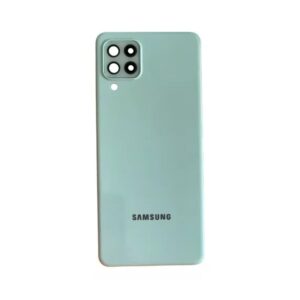 Tapa Galaxy A22 4G  Verde  Con Lente