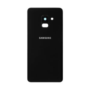 Tapa Galaxy A8 2018  A5 2018 Con Lente Negro