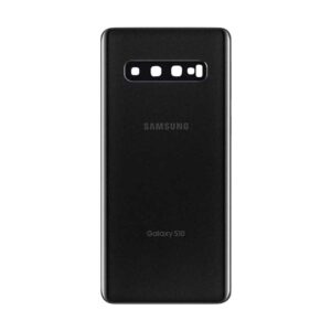 Tapa Galaxy S10  Con lente Negra