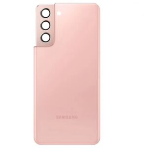 Tapa Galaxy S21 5G  Con lente  Rosa