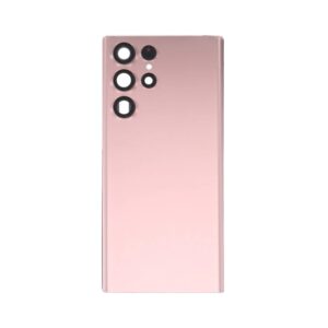 Tapa Galaxy S22 Ultra  Con Lente  Rosa