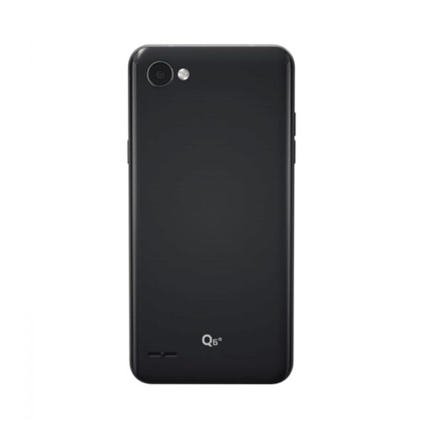 Tapa LG Q6  Con lente  Negra