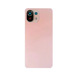 Tapa Mi 11 Lite  con lente  Rosa