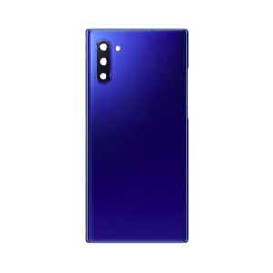 Tapa Note 10  Con lente  Azul