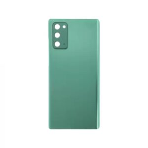 Tapa Note 20 4G  5G  Verde  Con Lente