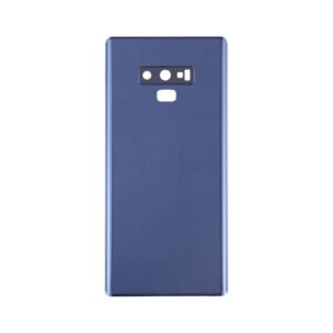 Tapa Samsung Note 9  Con lente  Azul