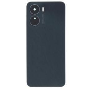 Tapa Vivo Y16  Con Lente  Negra