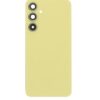 Tapa Samsung A35 5G  Amarillo  Con Lente